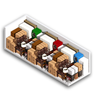 Diagram of 10x30 storage unit size